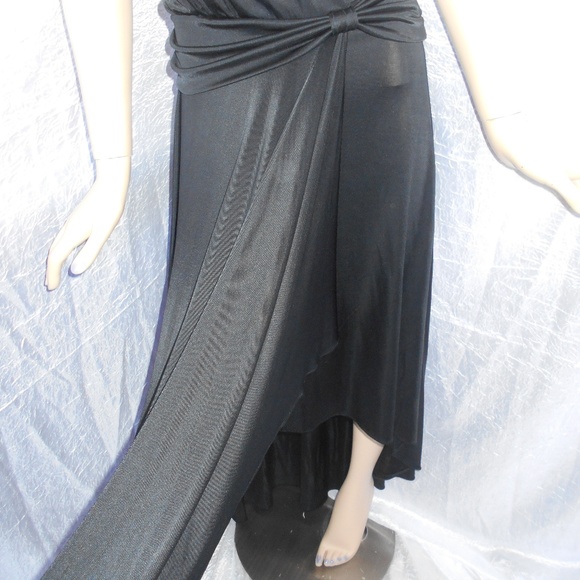 New BCBGMAXAZRIA Ivy Halter Maxi Dress Sz S - Picture 4 of 7